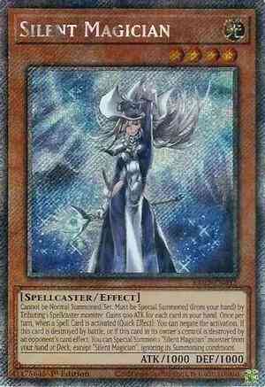 Silent Magician - RA02-EN012 - Platinum Secret Rare - 1st Edition