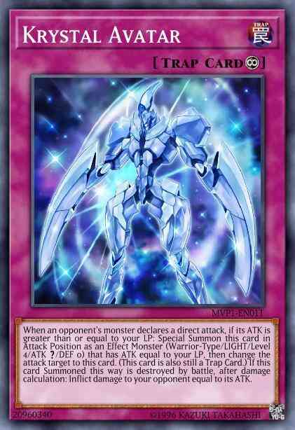 Krystal Avatar - MVP1-EN011 - Ultra Rare - 1st Edition