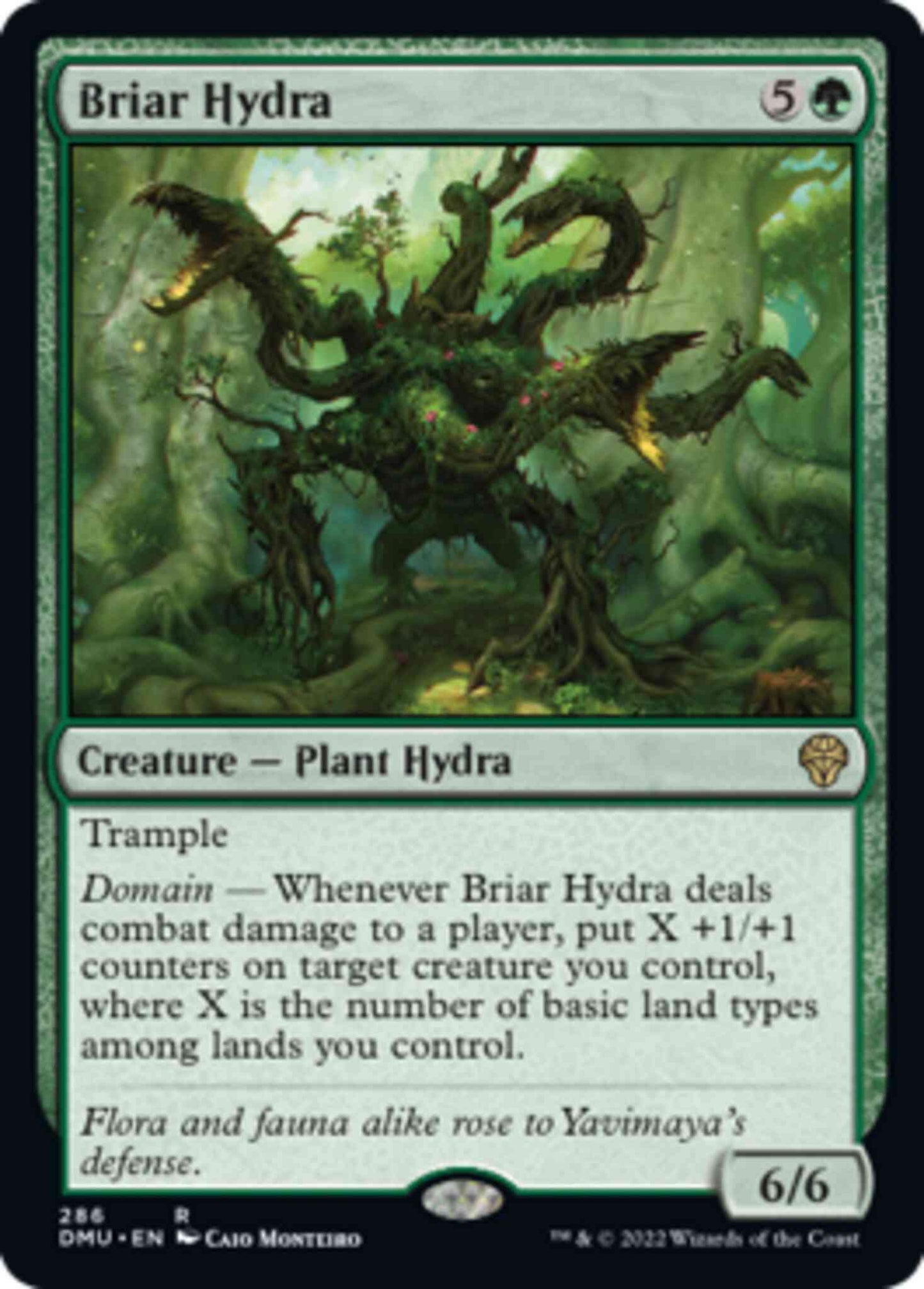 Briar Hydra [286] [Dominaria United] [Non-Foil]
