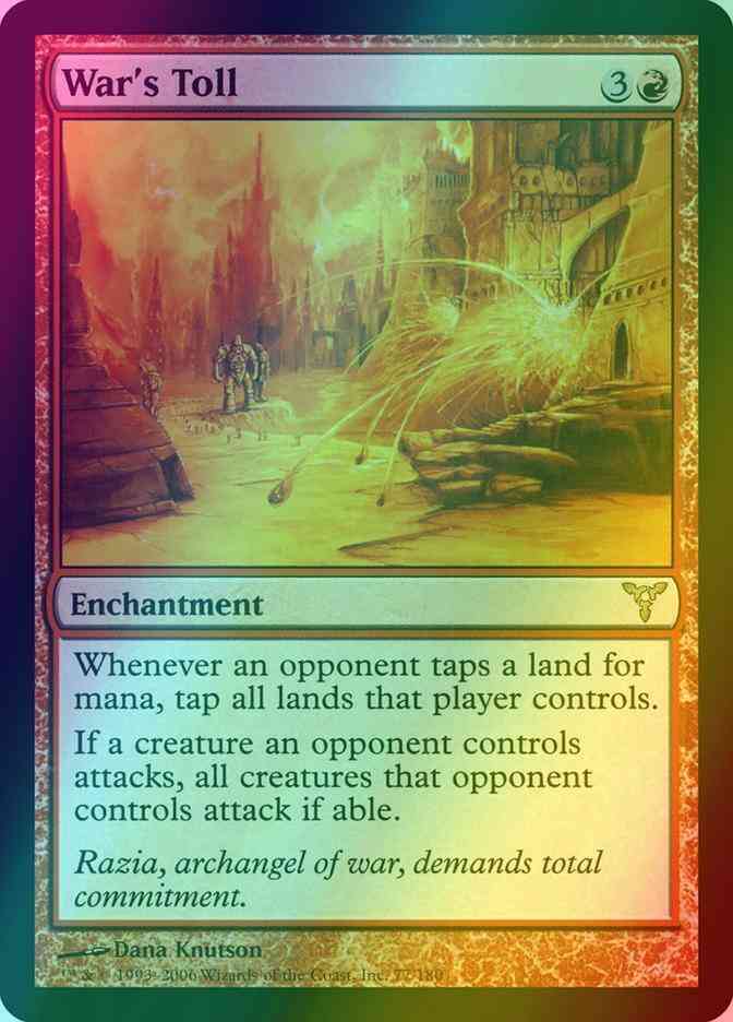 War's Toll [77] [Dissension] [Foil]