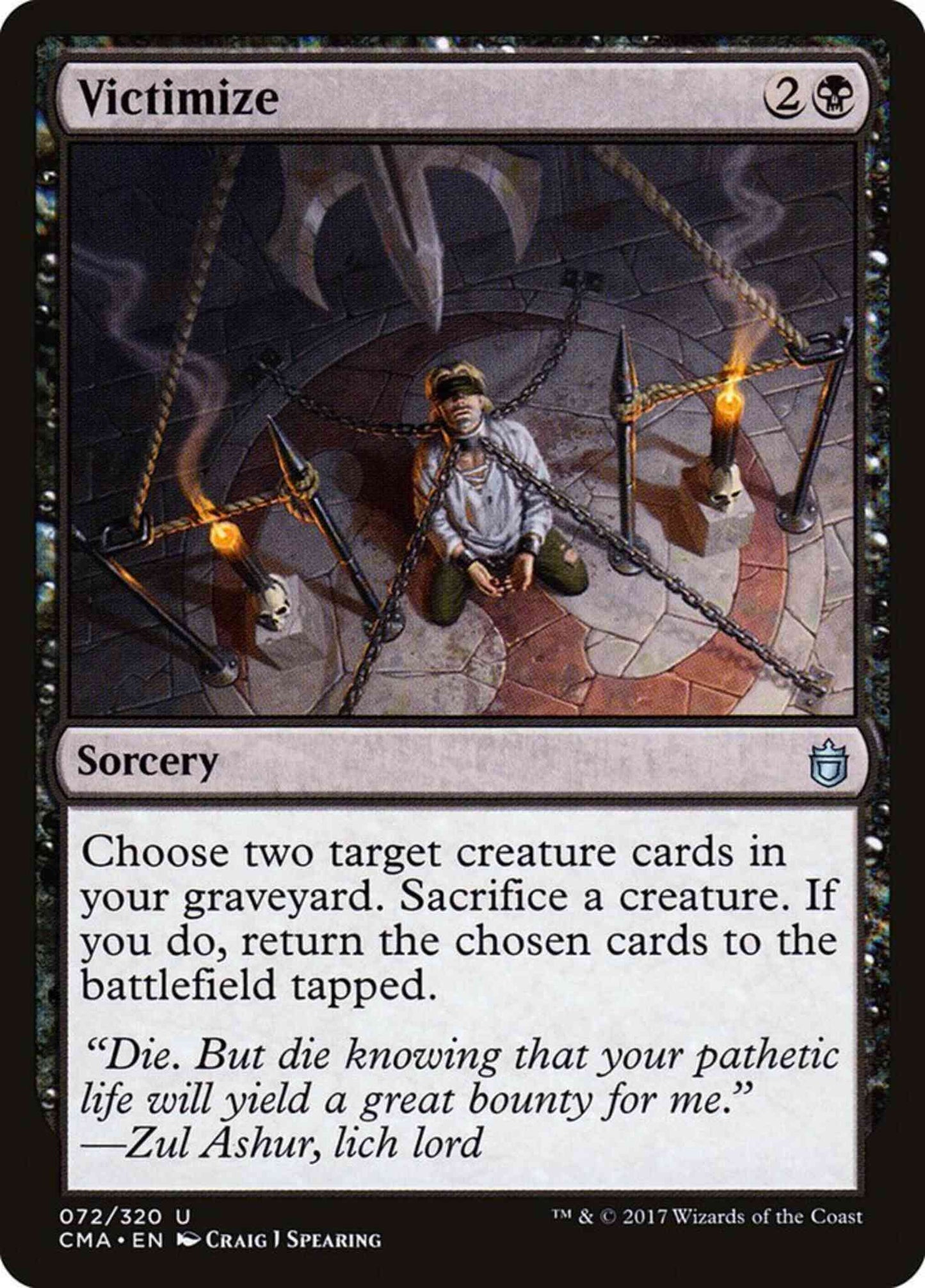 Victimize [72] [Commander Anthology] [Non-Foil]