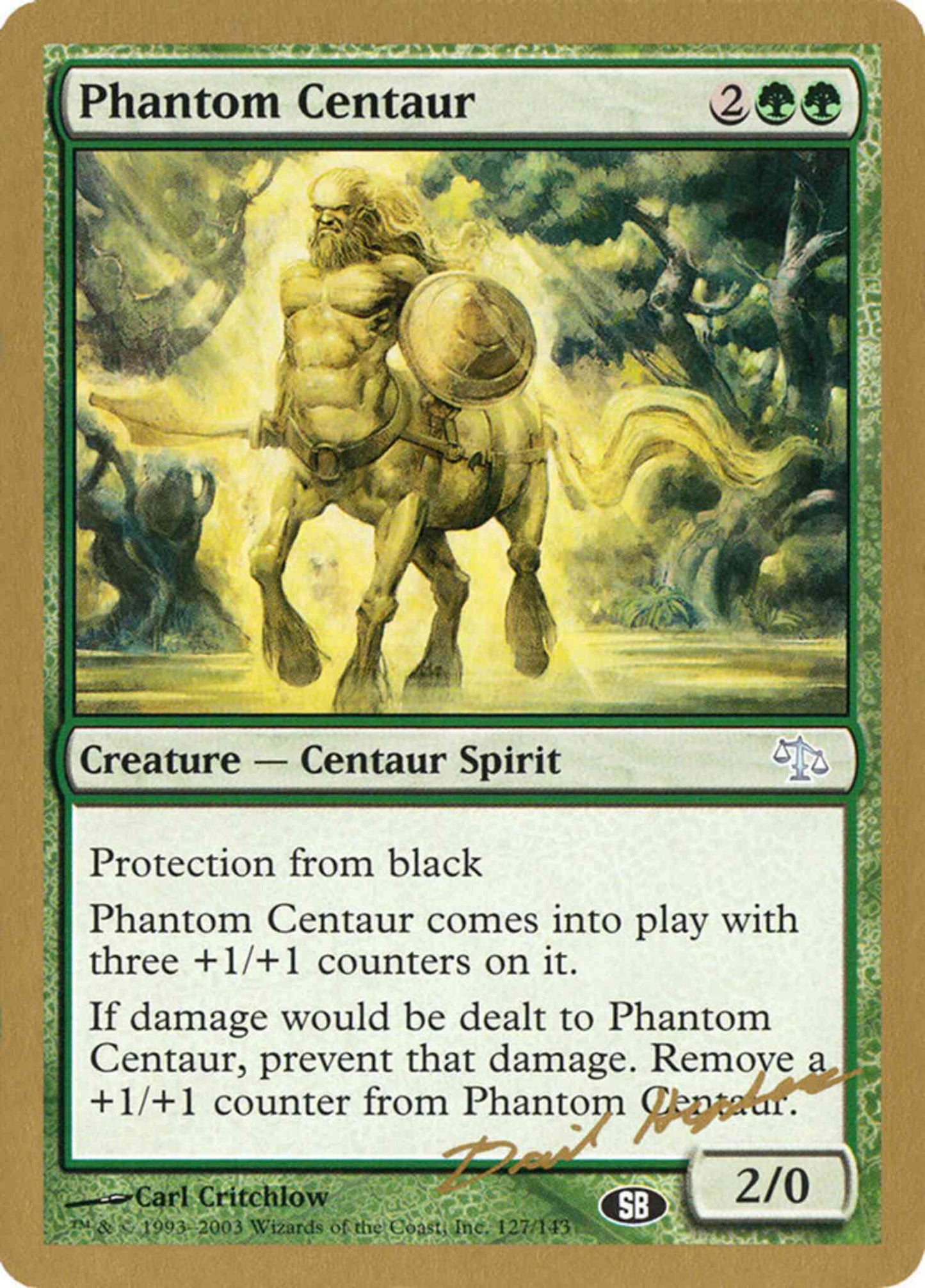 Phantom Centaur [dh127sb] [World Championship Decks 2003] [Non-Foil]