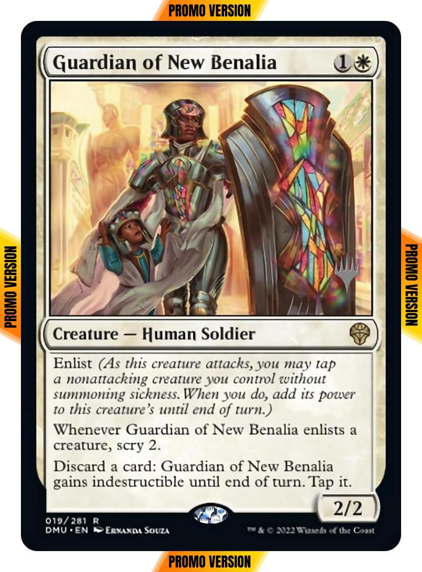 Guardian of New Benalia [19p] [Promo Pack] [Dominaria United: Promos] [Non-Foil]