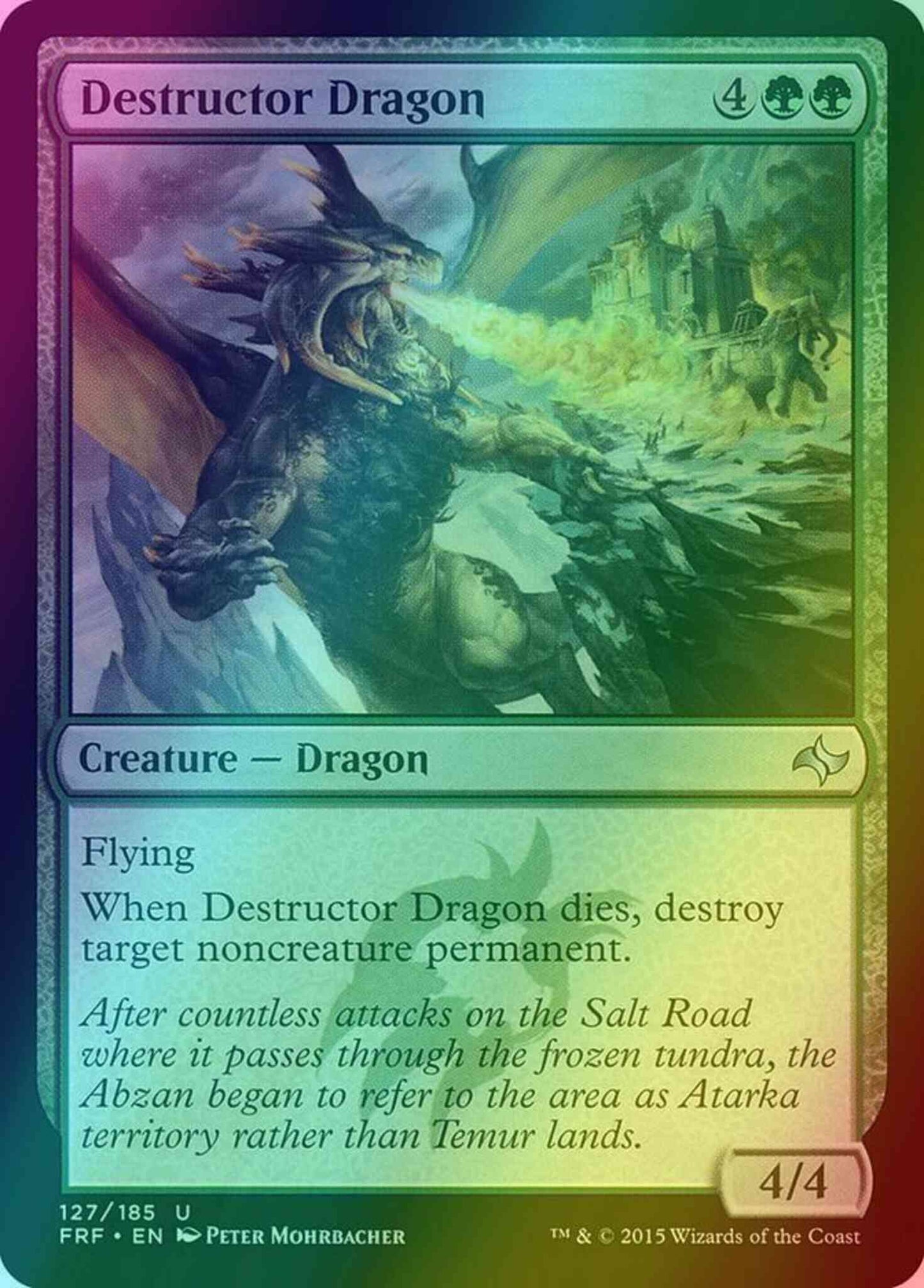 Destructor Dragon [127] [Fate Reforged] [Foil]