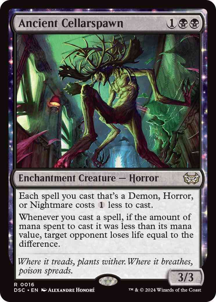Ancient Cellarspawn [16] [Duskmourn: House of Horror: Commander] [Non-Foil]