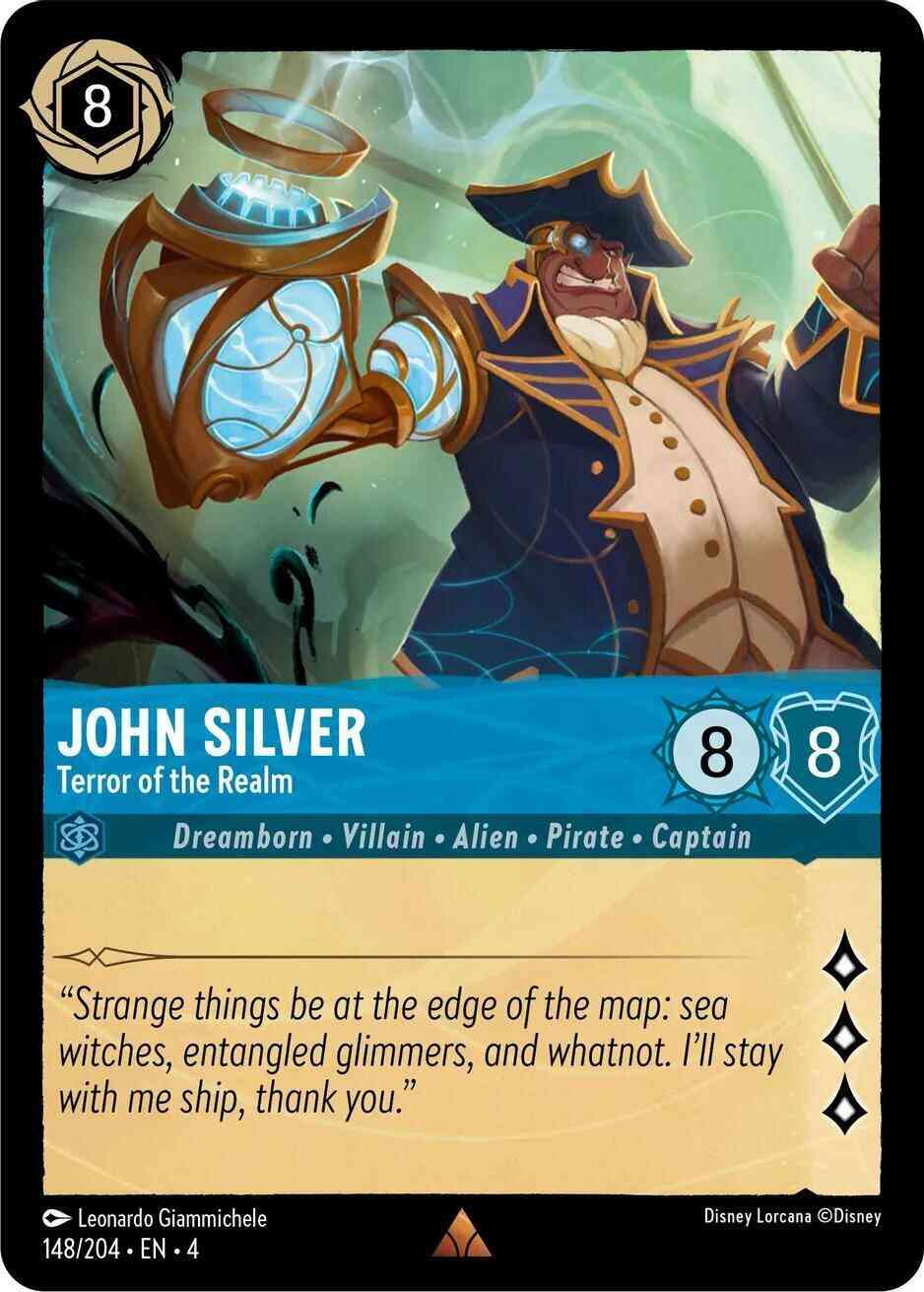 John Silver - Terror of the Realm - 148/204 [Ursula's Return] [Cold Foil]