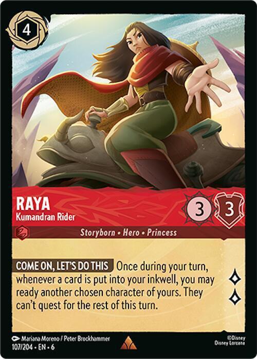 Raya - Kumandran Rider - 107/204 [Azurite Sea] [Non-Foil]
