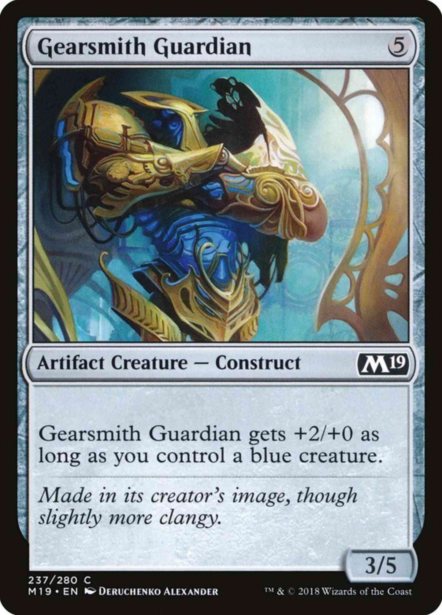 Gearsmith Guardian [237] [Core Set 2019] [Non-Foil]