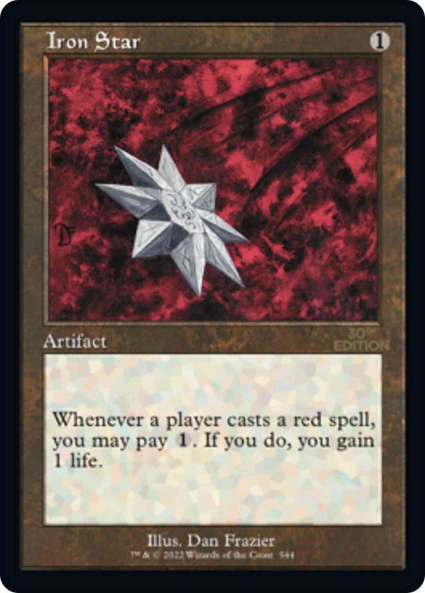 Iron Star [544] [Retro Frame] [30th Anniversary Edition] [Non-Foil]