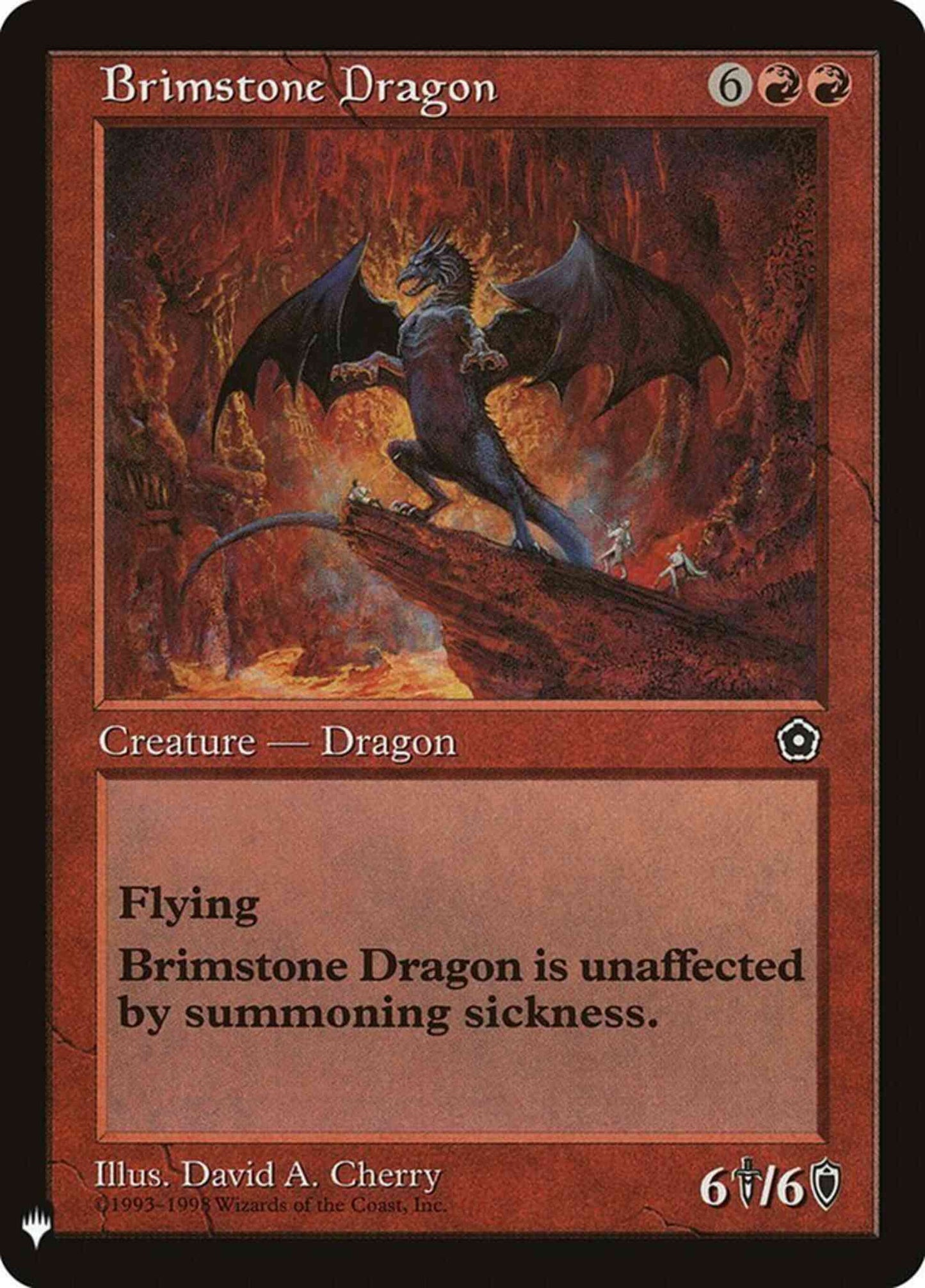 Brimstone Dragon [P02-92] [The List] [Non-Foil]