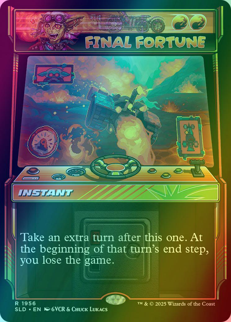 Final Fortune [1956] [Showcase] [Arcade Racers] [Secret Lair Drop] [Foil]