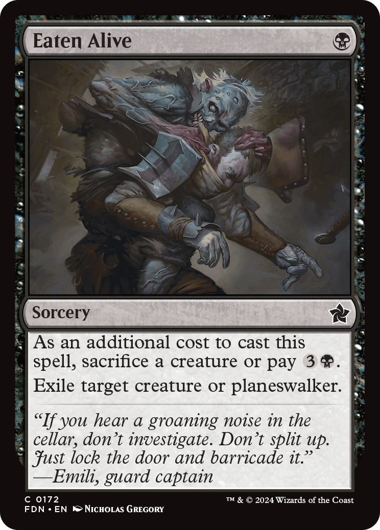 Eaten Alive [172] [Foundations] [Non-Foil]