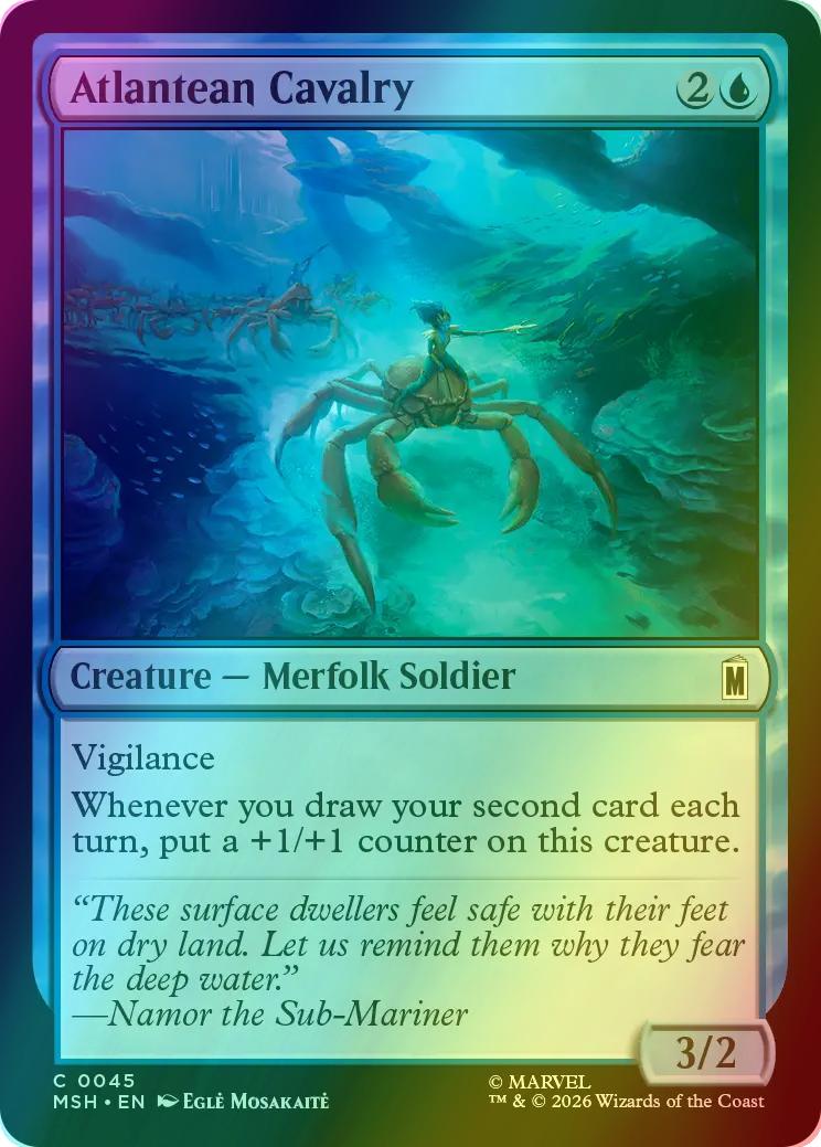 Atlantean Cavalry [45] [Marvel Super Heroes] [Foil]