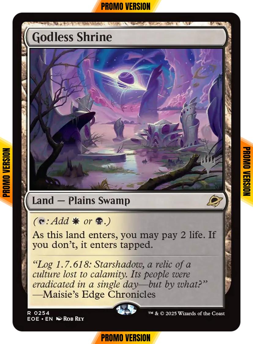 Godless Shrine [254p] [Promo Pack] [Edge of Eternities: Promos] [Non-Foil]