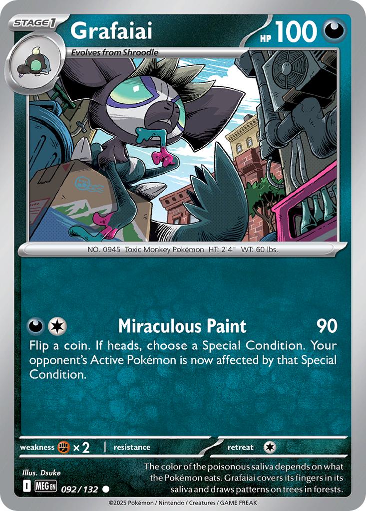 Grafaiai - 092/132 - Common [me01-092] [Non-Holo]