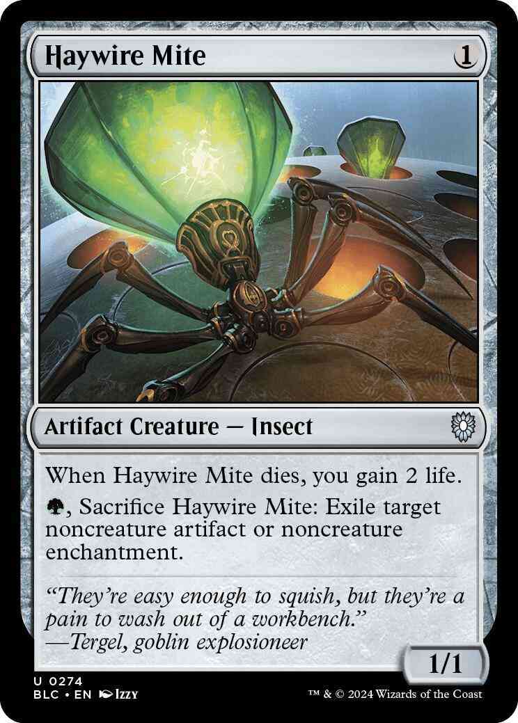 Haywire Mite [274] [Bloomburrow: Commander] [Non-Foil]