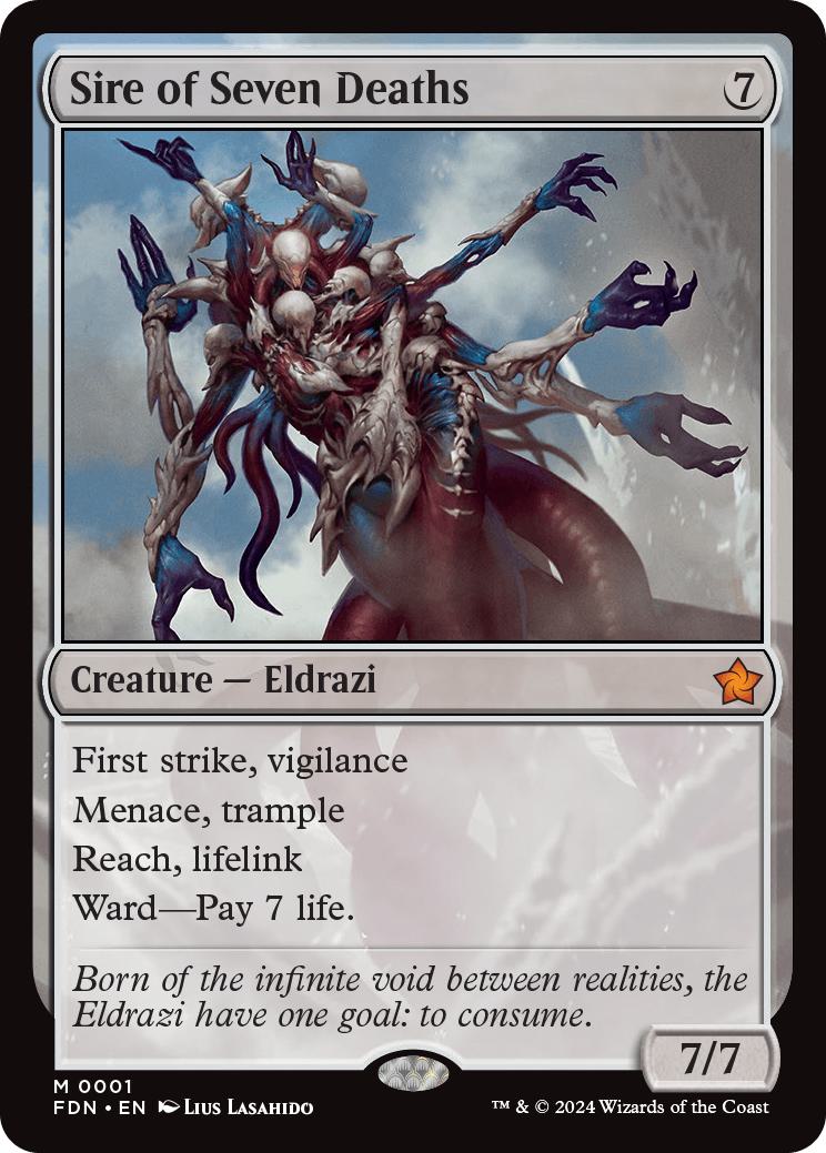 Sire of Seven Deaths [1] [Foundations] [Non-Foil]