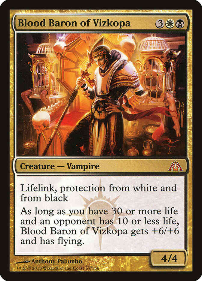 Blood Baron of Vizkopa [57] [Dragon's Maze] [Non-Foil]