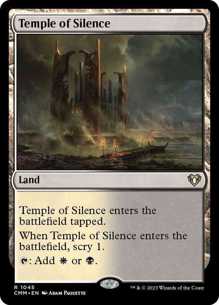 Temple of Silence [1045] [Commander Masters] [Non-Foil]