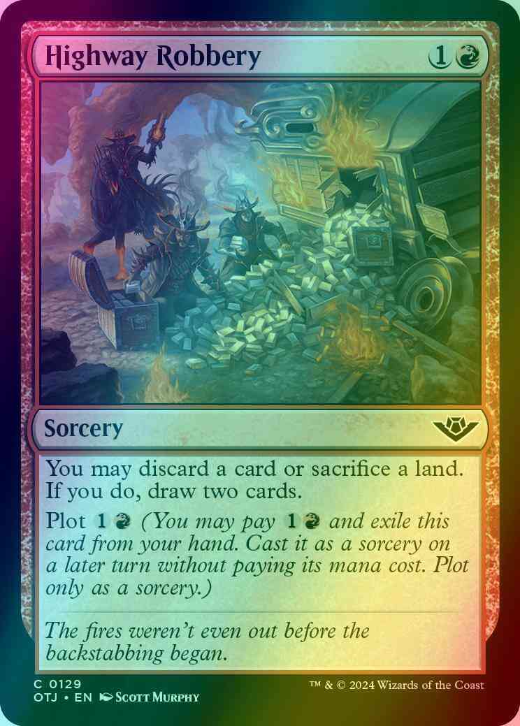 Highway Robbery [129] [Outlaws of Thunder Junction] [Foil]