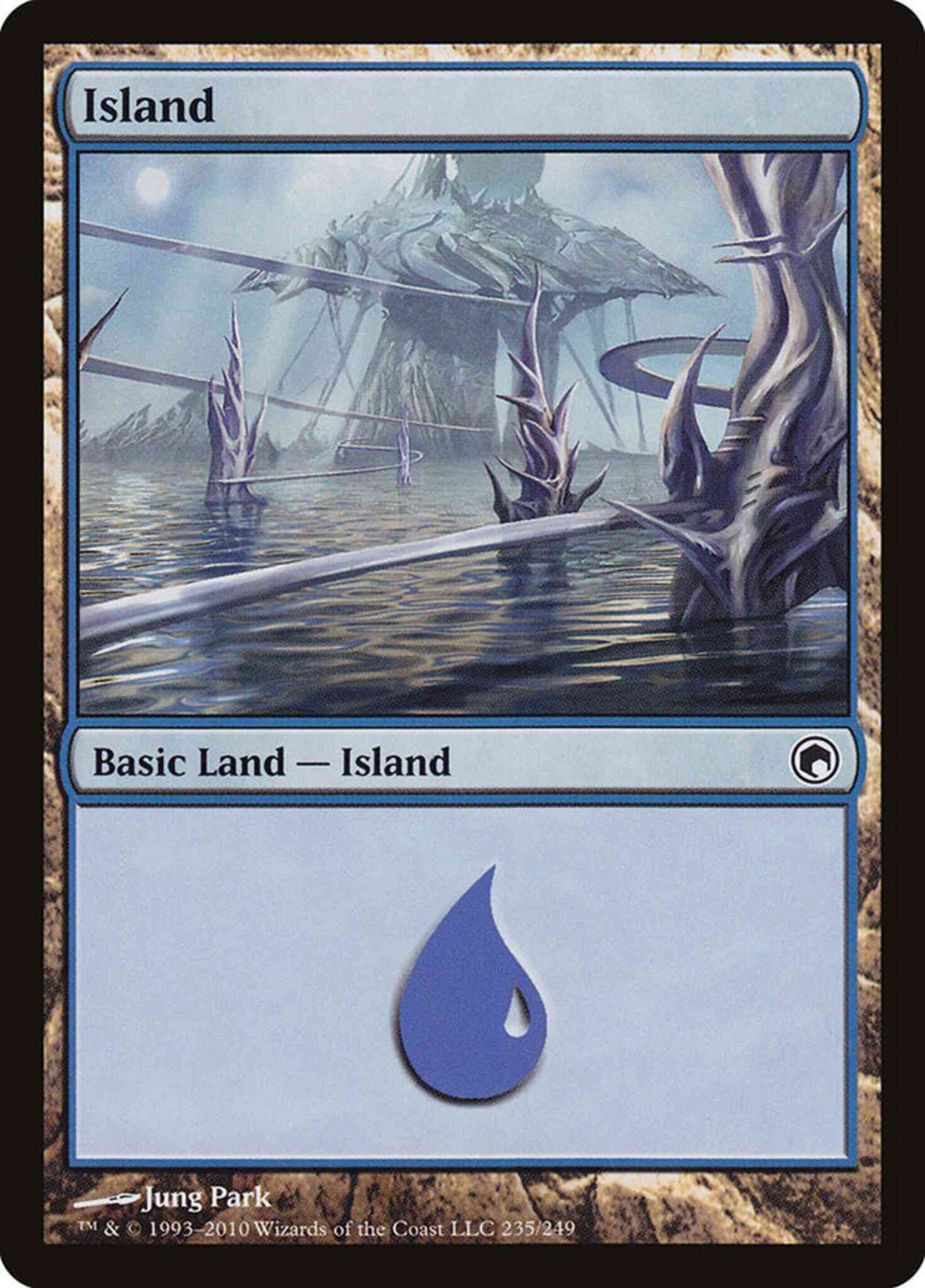 Island [235] [Scars Of Mirrodin] [Non-Foil]