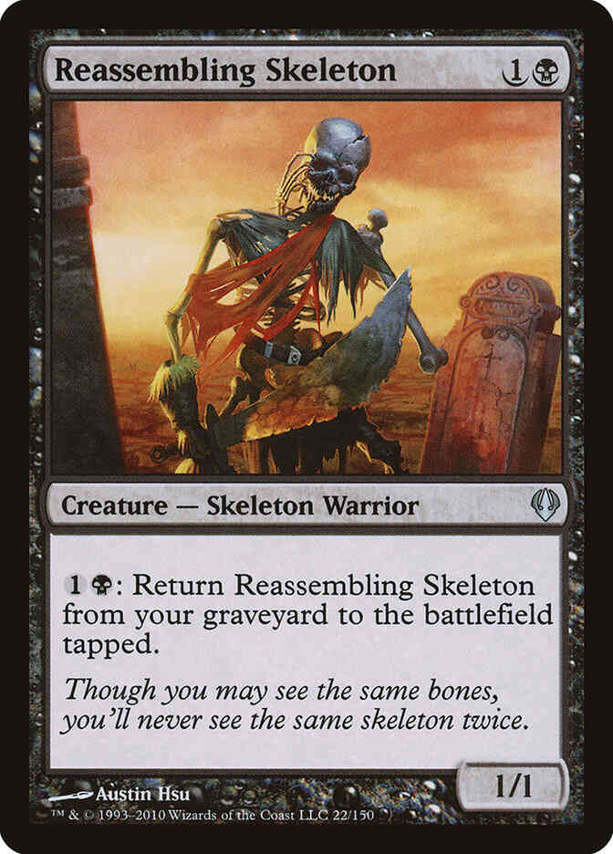 Reassembling Skeleton [22] [Archenemy 2010] [Non-Foil]