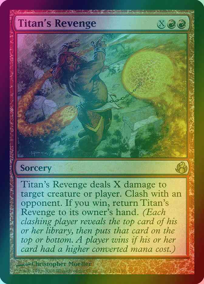 Titan's Revenge [110] [Morningtide] [Foil]
