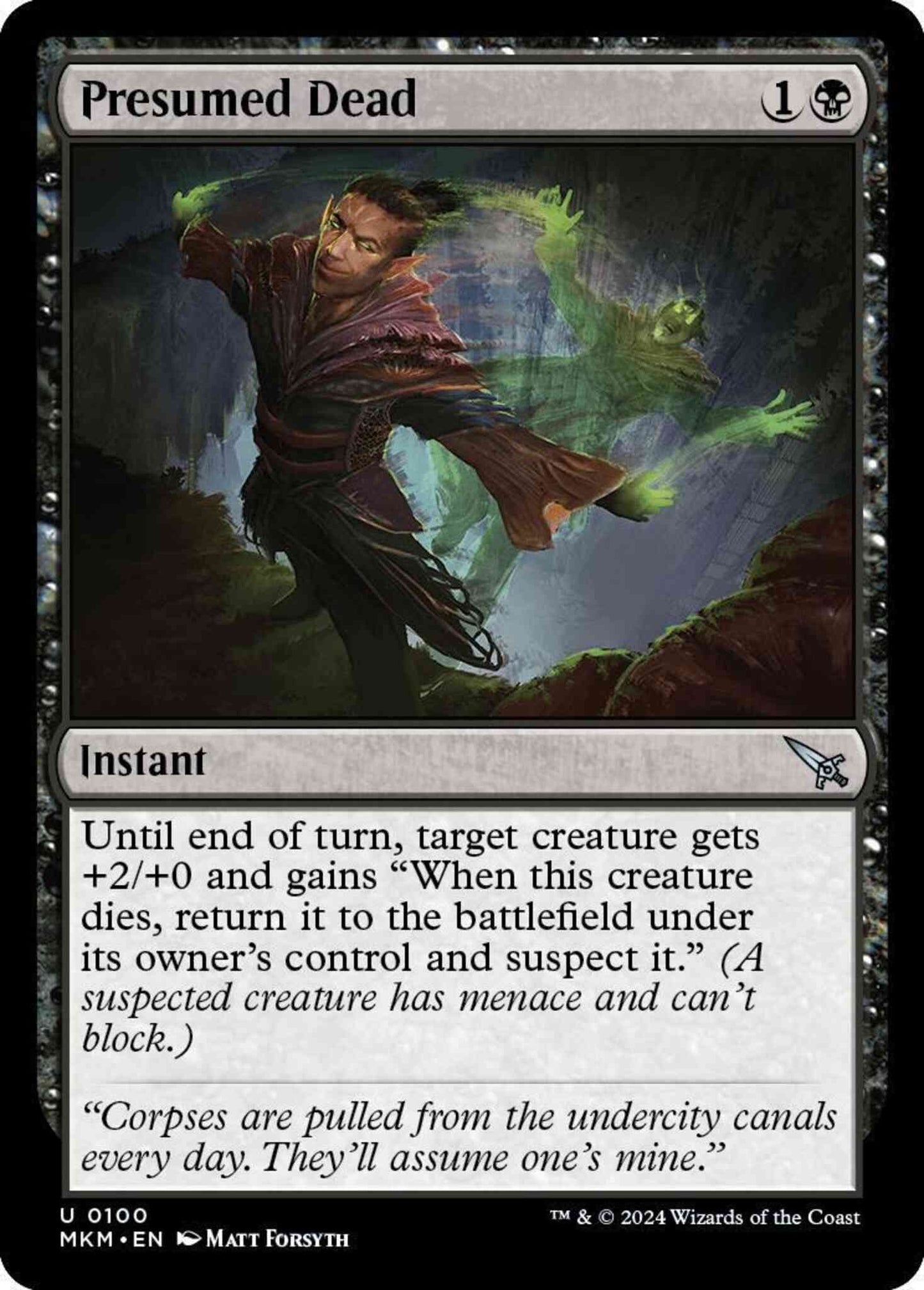 Presumed Dead [100] [Murders at Karlov Manor] [Non-Foil]