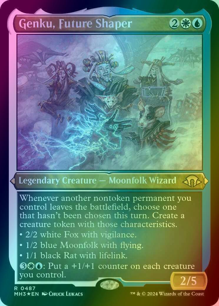 Genku, Future Shaper [487] [Modern Horizons 3] [Etched Foil]