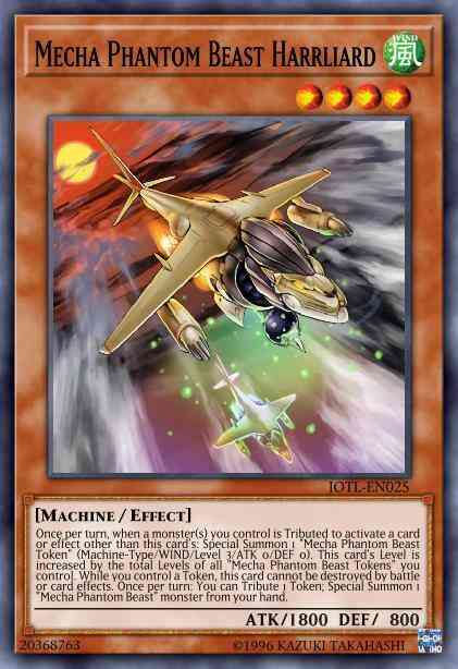 Mecha Phantom Beast Harrliard - JOTL-EN025 - Common - Unlimited