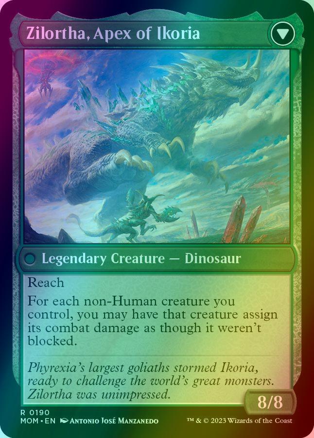 Invasion of Ikoria // Zilortha, Apex of Ikoria [190] [March of the Machine] [Foil]