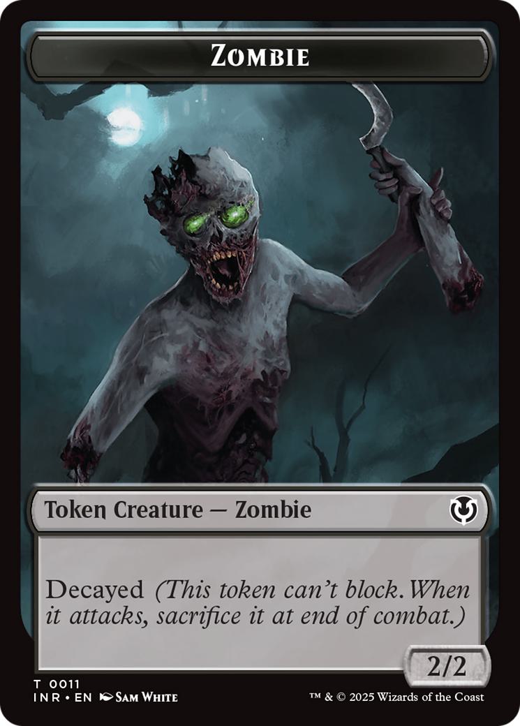 Zombie Token (11) // Zombie Token (12) [Innistrad Remastered: Tokens] [Non-Foil]