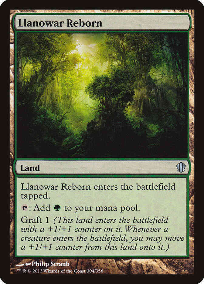 Llanowar Reborn [304] [Commander 2013] [Non-Foil]