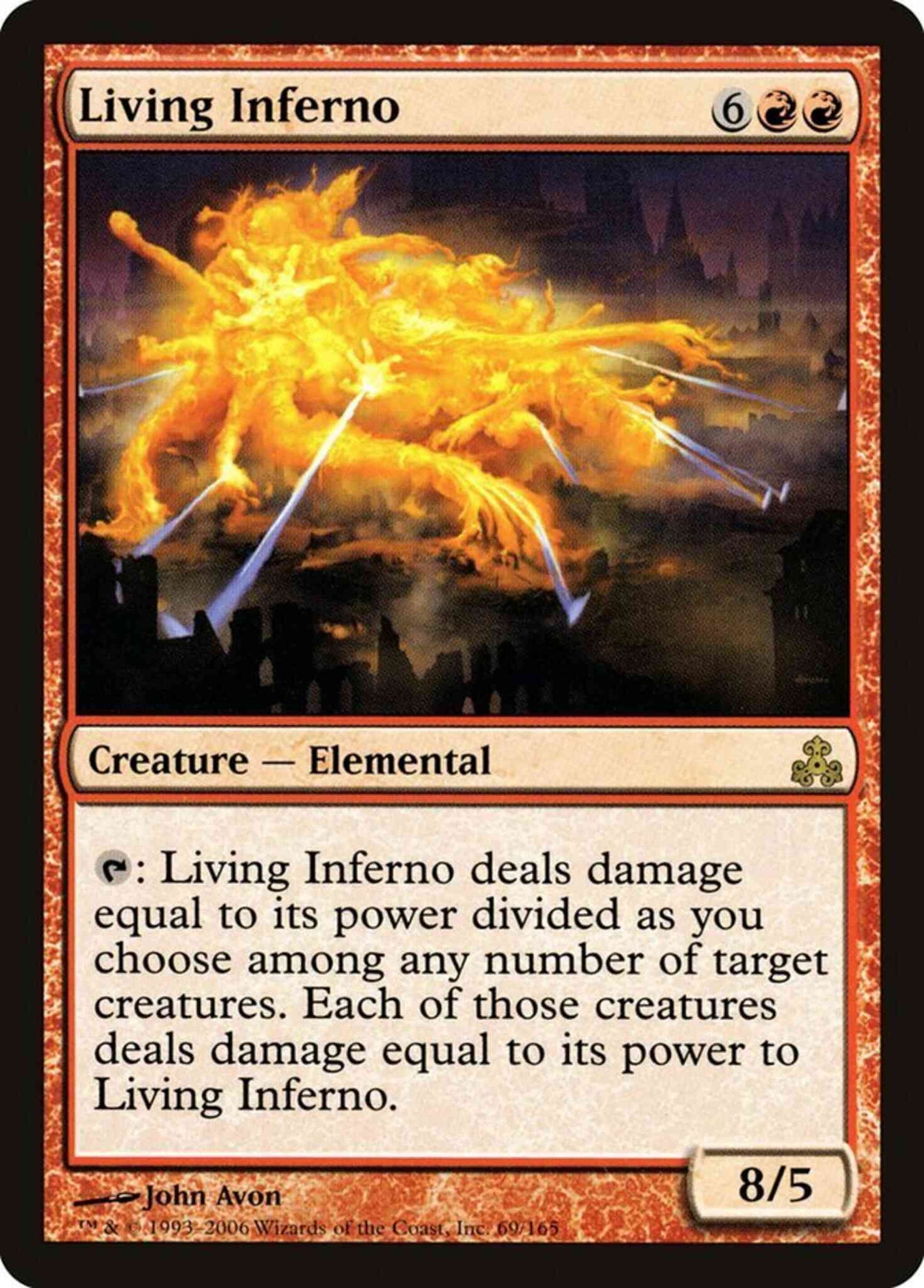Living Inferno [69] [Guildpact] [Non-Foil]