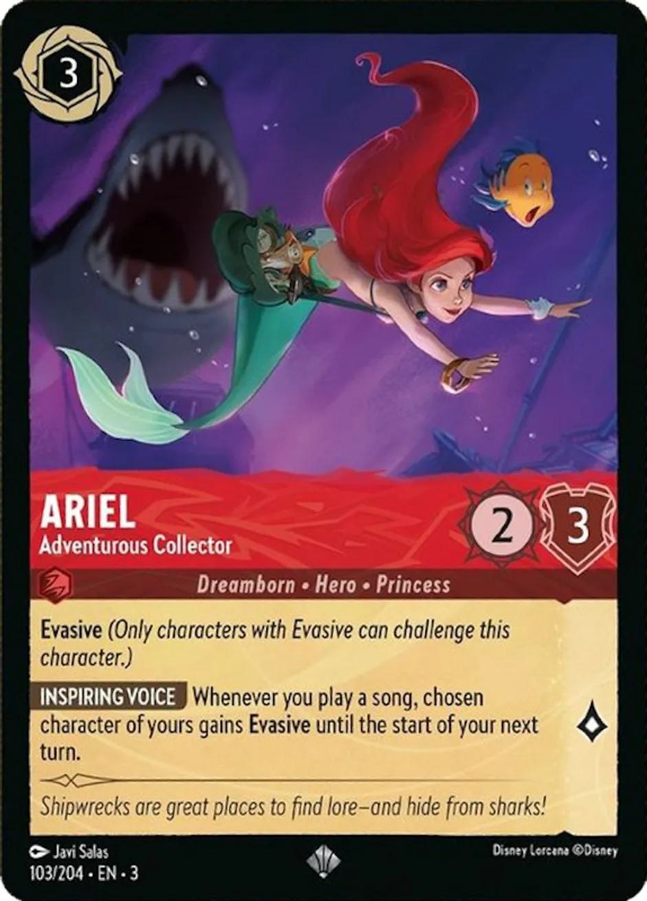 Ariel - Adventurous Collector - 103/204 [Into the Inklands] [Non-Foil]