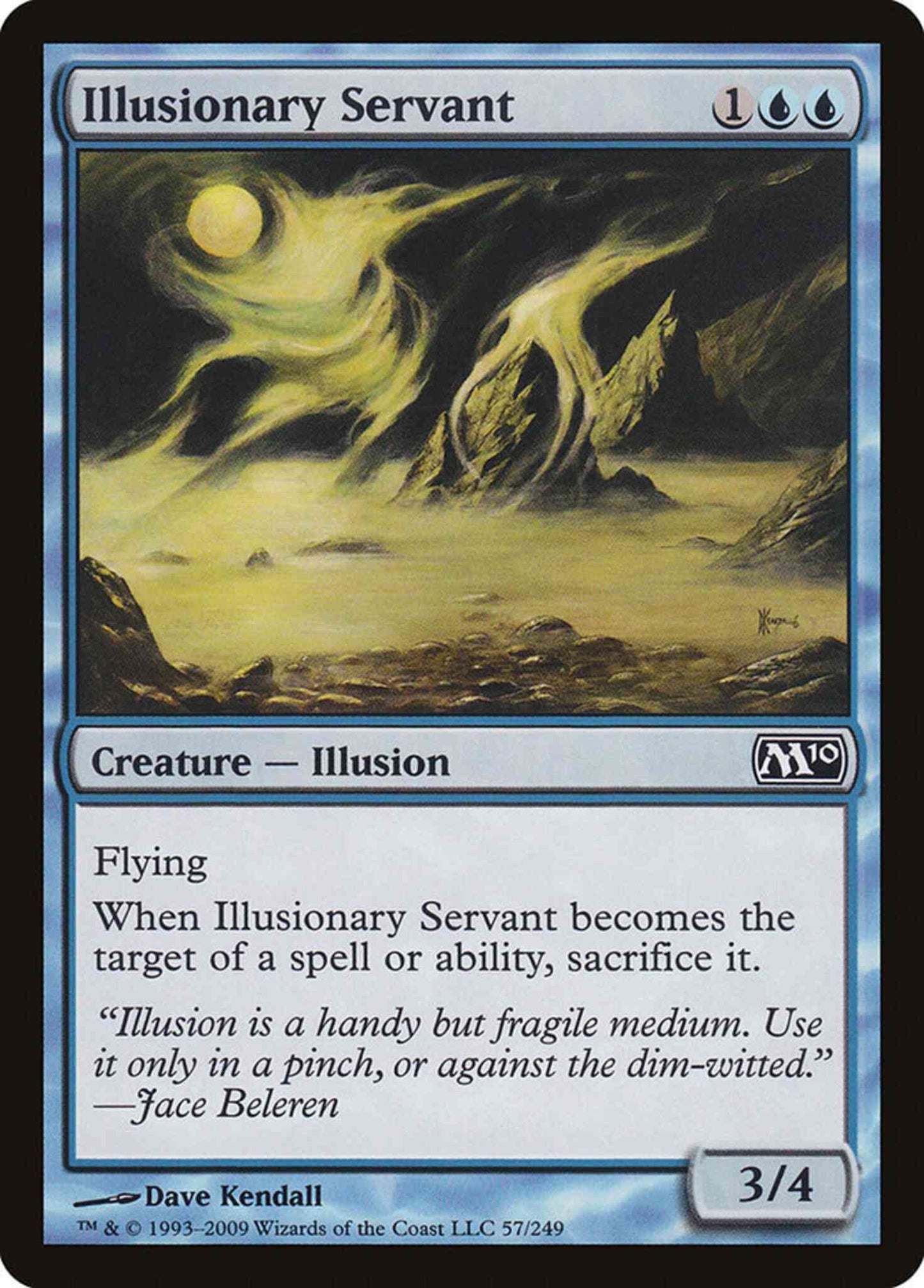 Illusionary Servant [57] [Magic 2010] [Non-Foil]