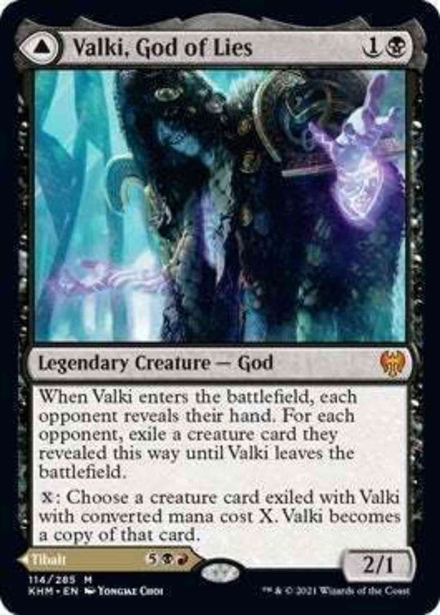 Valki, God of Lies // Tibalt, Cosmic Impostor [114] [Kaldheim] [Non-Foil]
