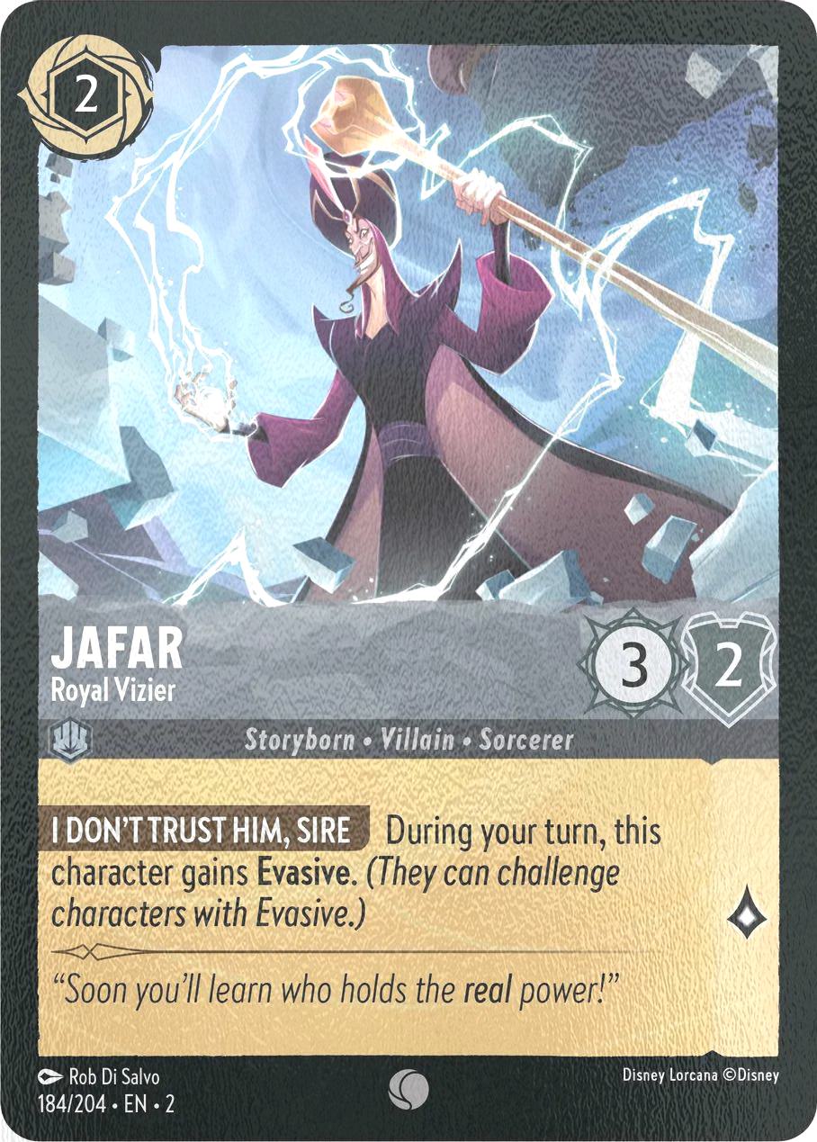 Jafar - Royal Vizier - 184/204 [Rise Of The Floodborn] [Cold Foil]