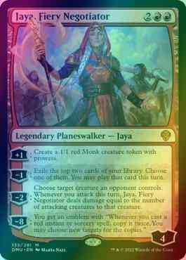 Jaya, Fiery Negotiator [133] [Dominaria United] [Foil]