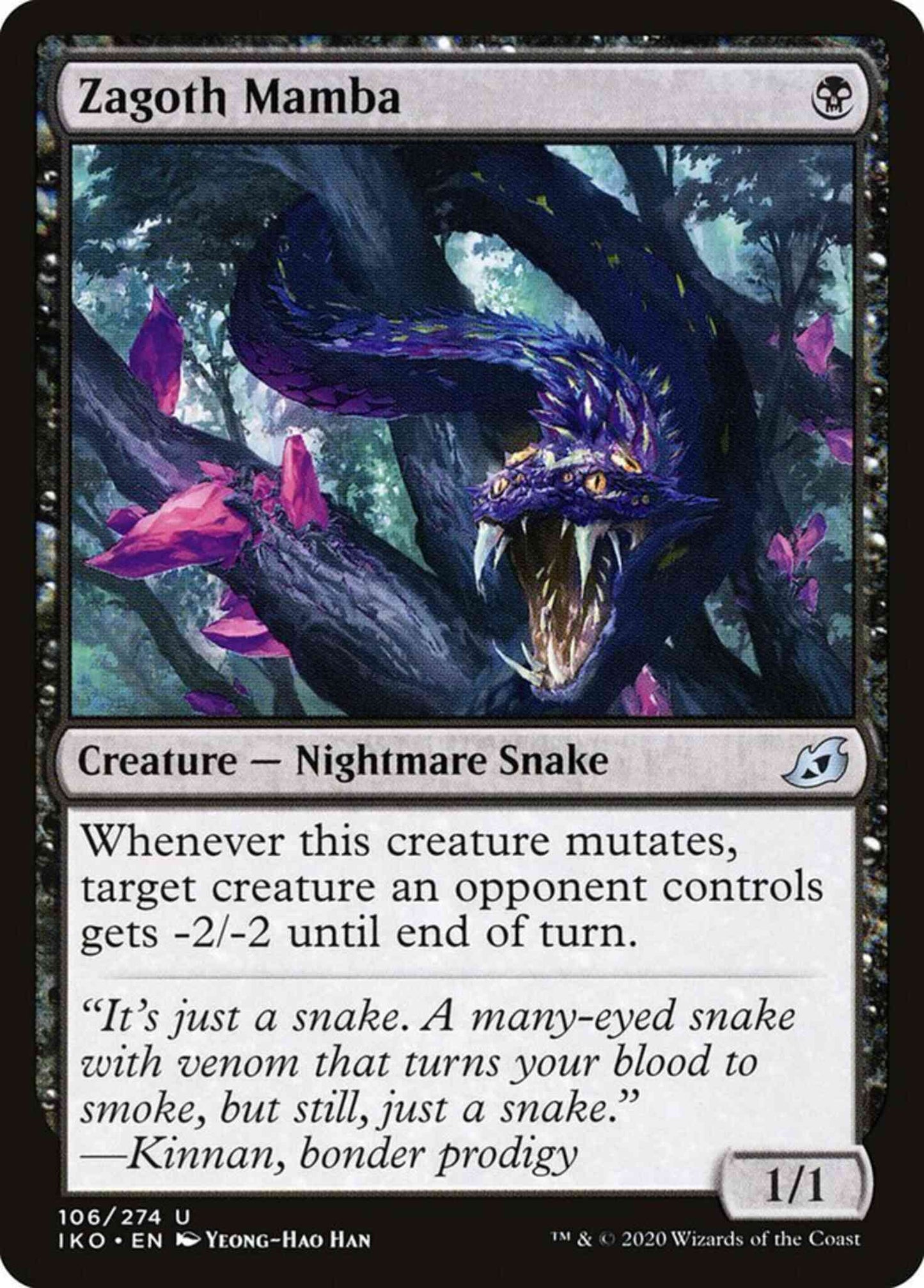 Zagoth Mamba [106] [Ikoria: Lair of Behemoths] [Non-Foil]