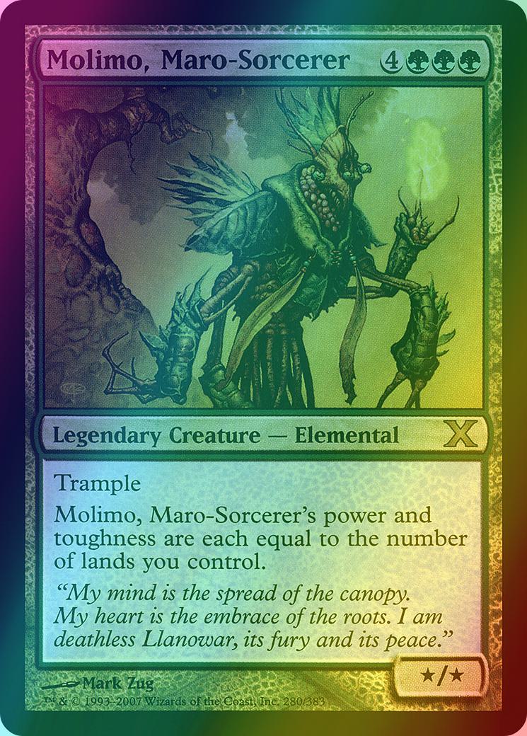 Molimo, Maro-Sorcerer [280] [Tenth Edition] [Foil]