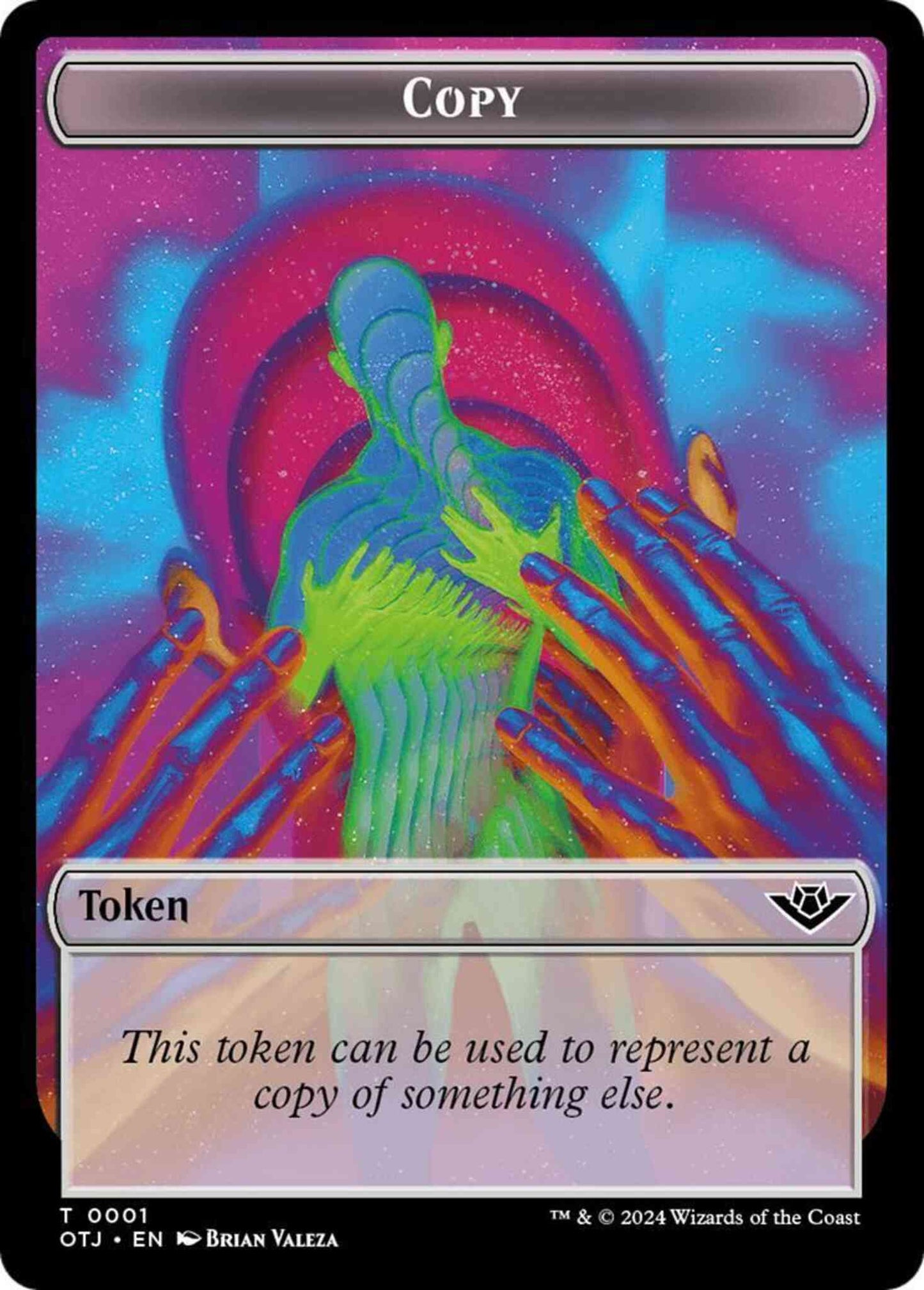 Copy Token (01) // Plot Token (20) [Outlaws of Thunder Junction: Tokens] [Non-Foil]