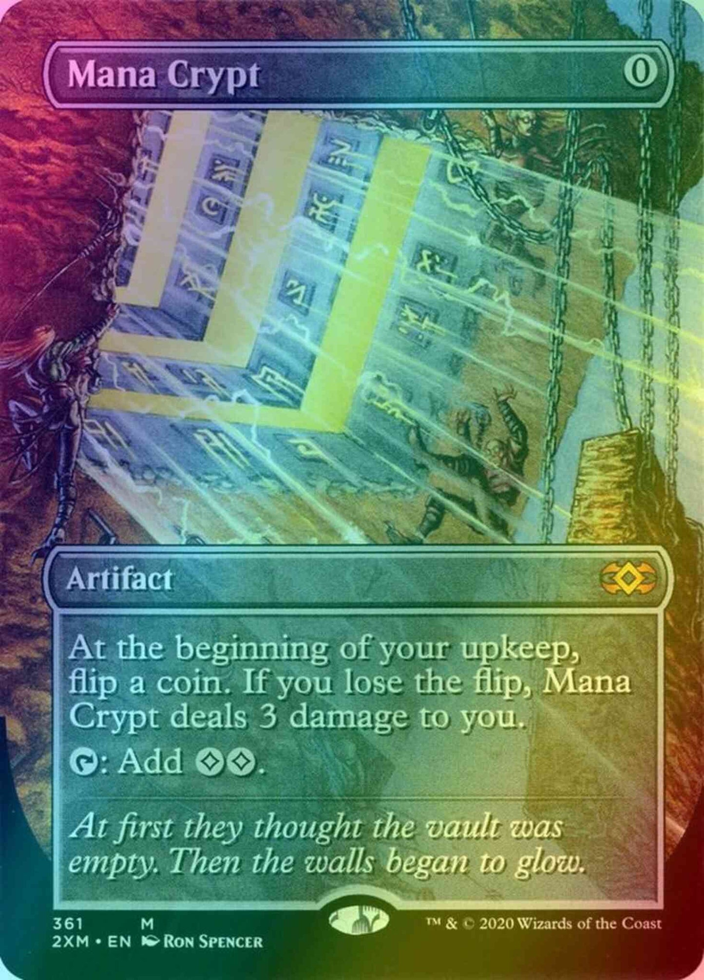 Mana Crypt [361] [Borderless] [Double Masters] [Foil]