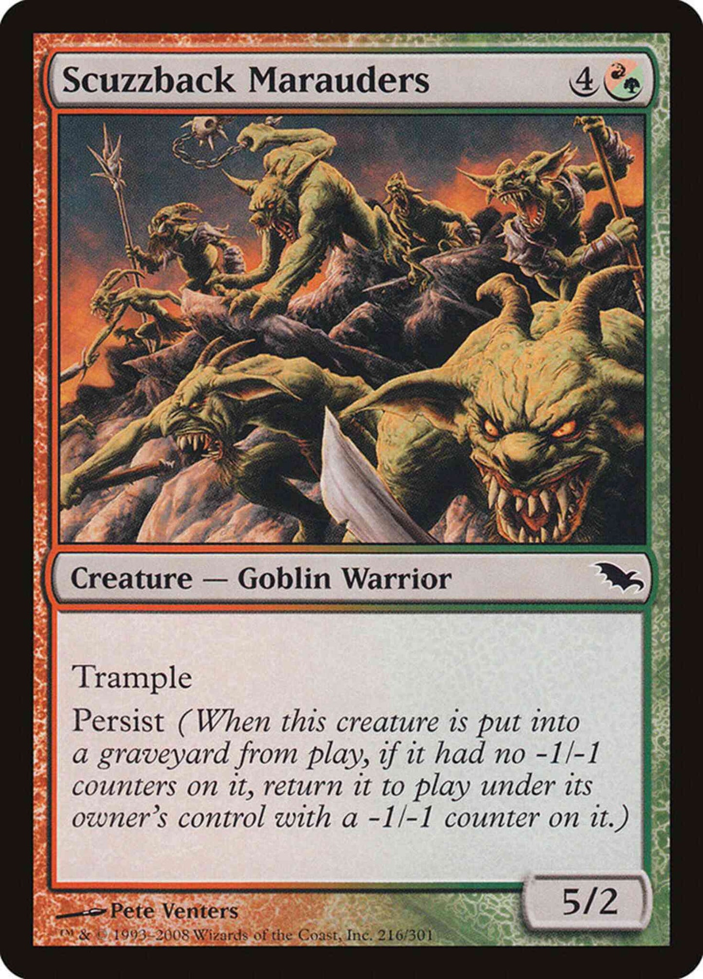 Scuzzback Marauders [216] [Shadowmoor] [Non-Foil]