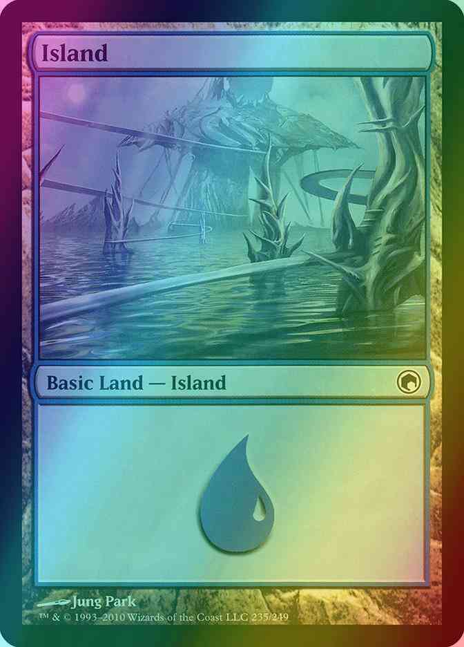Island [235] [Scars Of Mirrodin] [Foil]