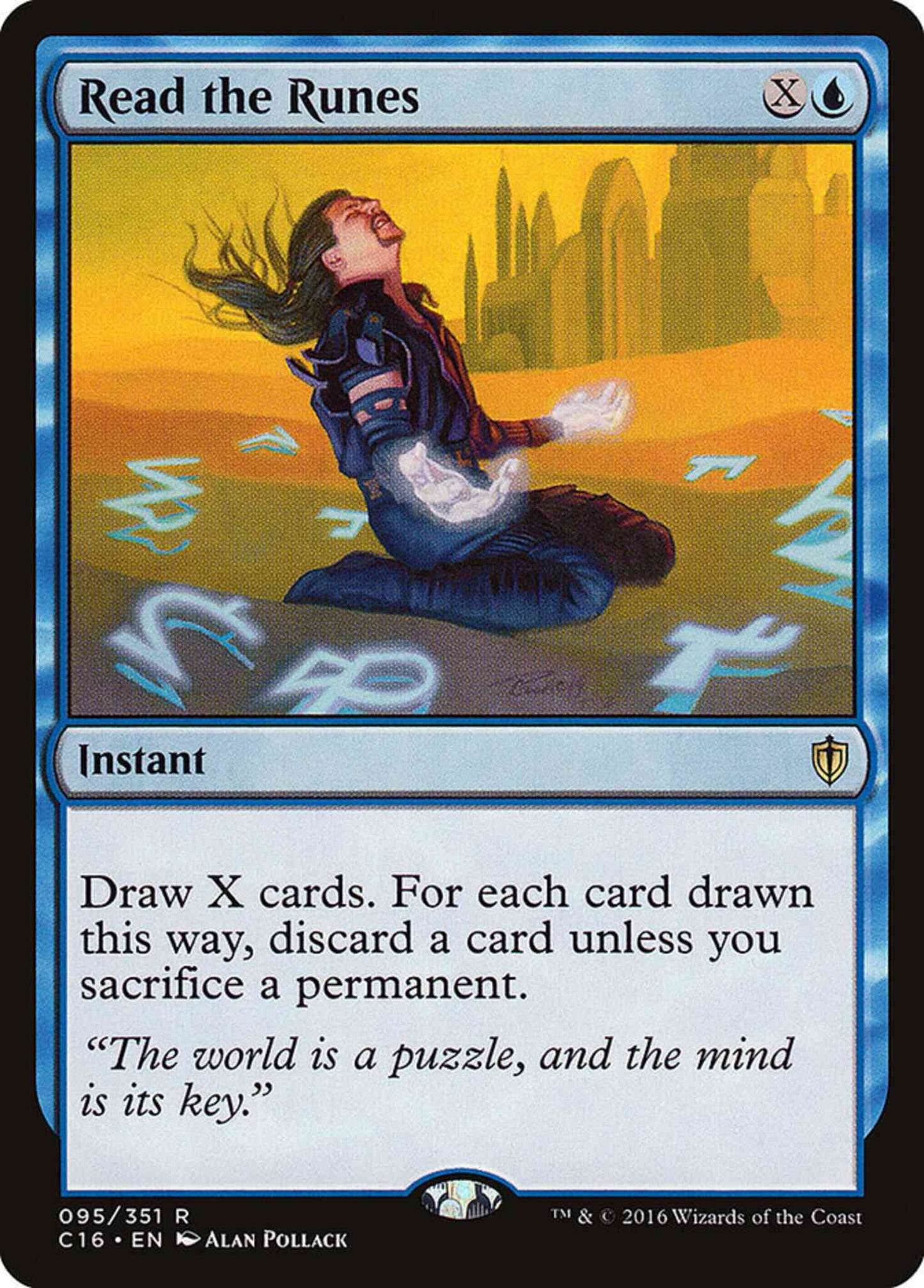 Read the Runes [95] [Commander 2016] [Non-Foil]