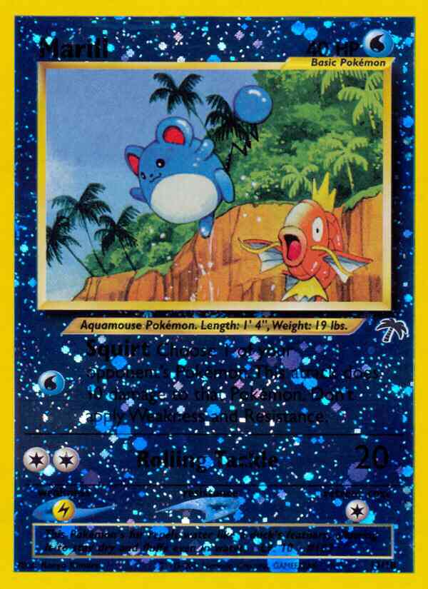 Marill - 11/18 - Promo [si1-11] [Reverse Holo]