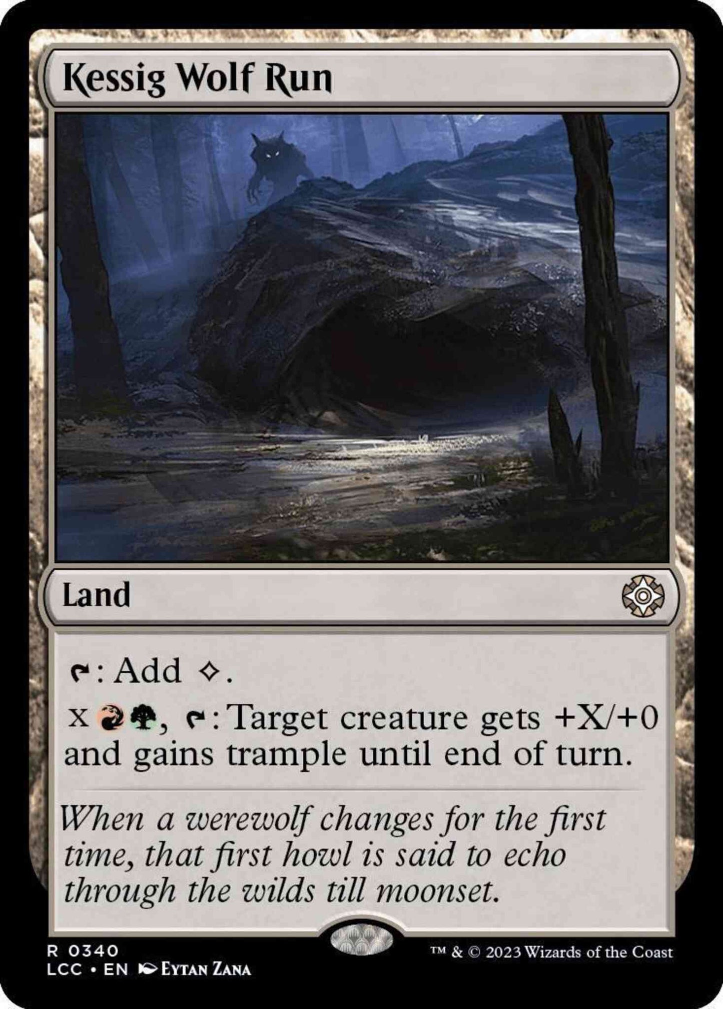 Kessig Wolf Run [340] [The Lost Caverns of Ixalan: Commander] [Non-Foil]
