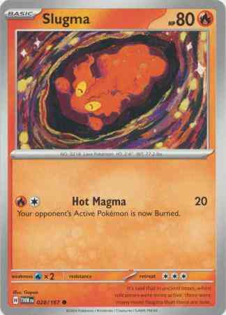 Slugma - 028/167 - Common [sv06-028] [Non-Holo]
