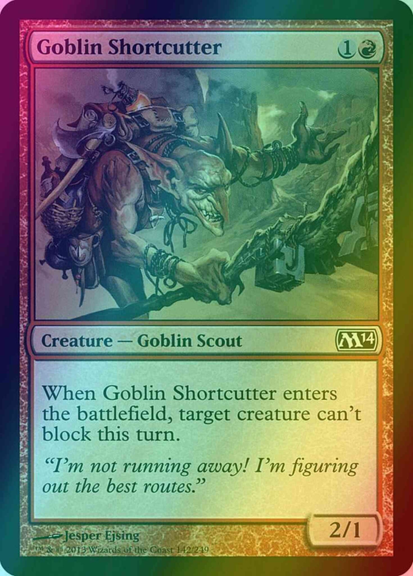 Goblin Shortcutter [142] [Magic 2014] [Foil]
